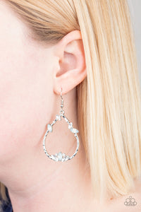 Earrings Fish Hook,Holiday,White,Lotus Ice White ✧ Earrings