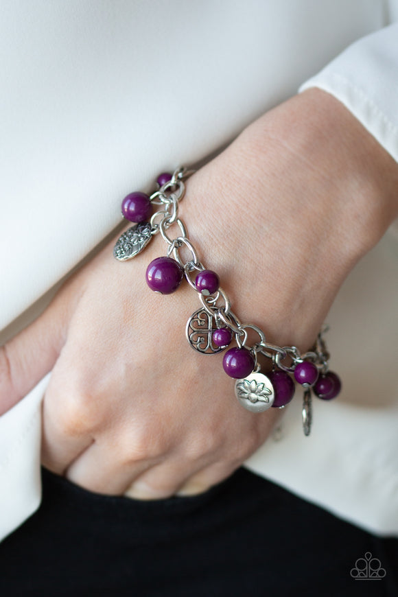 Lotus Lagoon Purple ✧ Bracelet Bracelet