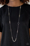Metro Minimalist Rose Gold ✨ Necklace Long