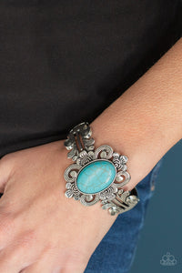 Blue,Bracelet Hinged,Exclusive,Life of the Party,Mojave Mystic Blue ✧ Hinged Bracelet