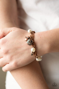 Bracelet Stretchy,Copper,Multi-Colored,More Amour Copper ✧ Bracelet