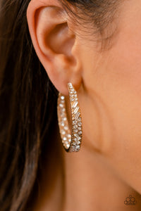 Earrings Hoop,Fan Favorite,Favorite,Gold,GLITZY By Association Gold ✧ Hoop Earrings