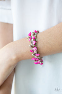 Bracelet Clasp,Pink,Sets,Plentiful Pebbles Pink ✧ Bracelet