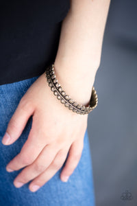 Bracelet Bangle,Brass,Rustic Relic Brass ✧ Bracelet