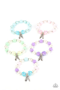 Blue,Green,Light Pink,Multi-Colored,Purple,SS Bracelet,Ballet Slipper Starlet Shimmer Bracelet