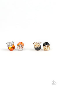 Black,Halloween,Orange,Purple,SS Earring,Halloween Spider & Web Starlet Shimmer Earrings