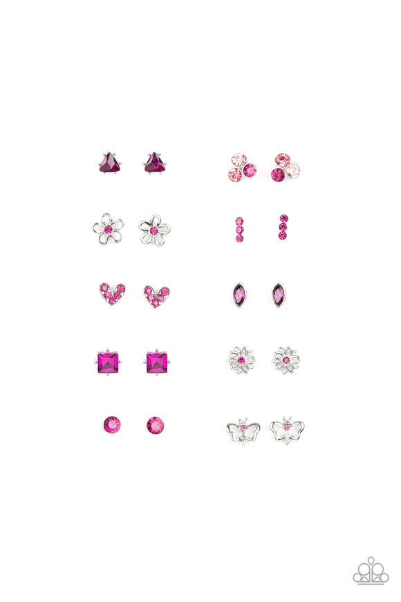 Pink Starlet Shimmer Earrings SS Earring