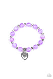 Love Heart Starlet Shimmer Bracelet Set SS Bracelet