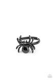 Halloween Glitter Spider Starlet Shimmer Ring SS Ring