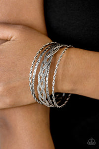 Bracelet Bangle,Silver,Straight Street Silver ✧ Bracelet