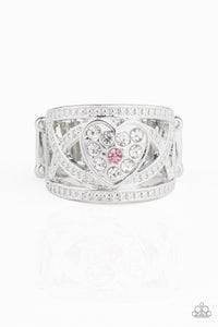 Light Pink,Pink,Ring Wide Back,Valentine's Day,Sweetly Sweetheart Pink ✧ Ring