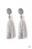 Va Va PLUME Silver ✧ Tassel Post Earrings Post Earrings