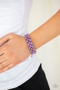 Bracelet Stretchy,Purple,Vintage Venture Purple ✧ Bracelet