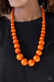 Effortlessly Everglades Orange ✨ Necklace Long