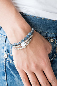 Blue,Urban Bracelet,Urban Sparkle Bracelet,Trendy Tourist Blue ✨ Urban Bracelet