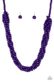 Tahiti Tropic Purple ✨ Necklace Long
