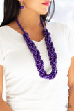 Tahiti Tropic Purple ✨ Necklace Long