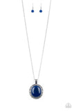 Stone Aura Blue ✨ Necklace Long