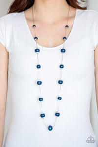 Blue,Necklace Long,5th Avenue Frenzy Blue ✧ Necklace