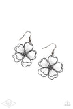 Daisy Double Gunmetal (Small) ✧ Earrings Earrings