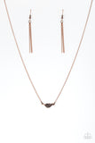 In-Flight Fashion Copper ✨ Necklace Short