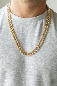 Gold,Men's Necklace,Alpha Gold ✧ Necklace