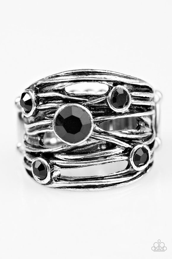 Sparkle Struck Black ✧ Ring Ring