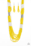 Let It BEAD Yellow ✨ Necklace Long