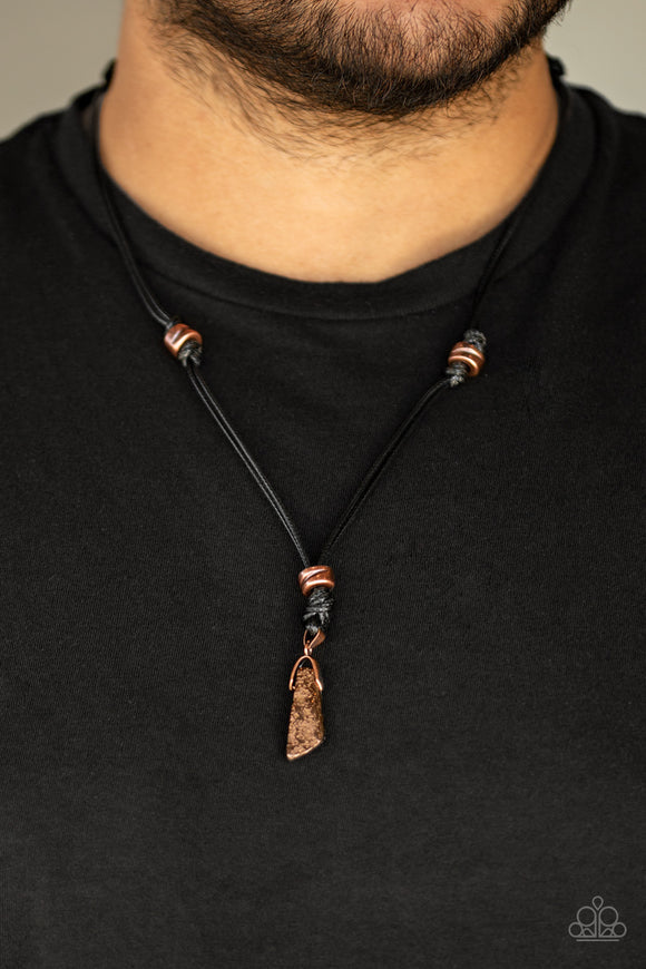 Midnight Meteorite Copper ✧ Urban Necklace Urban Necklace