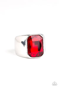 Holiday,Men's Ring,Red,Scholar Red ✧ Ring
