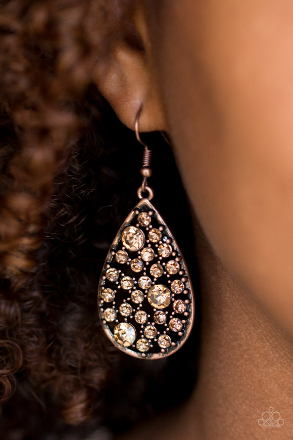 GLOW With The Flow Copper ✧ Earrings Earrings