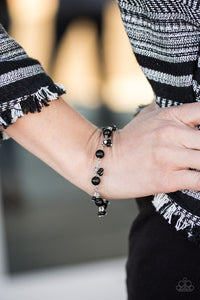 Black,Bracelet Clasp,Posh In Pearls Black ✧ Bracelet