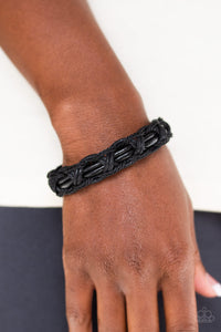 Black,Urban Bracelet,Dont WEAVE Me Hanging Black ✨ Urban Bracelet