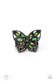 Fluttering Fashionista Multi ✧ Oil Spill Butterfly Ring