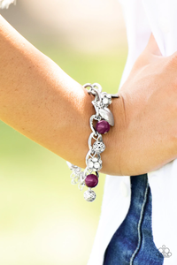 Bracelet Clasp,Purple,Royal Sweethearts Purple ✧ Bracelet