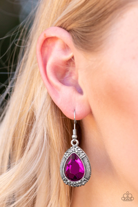 Earrings Fish Hook,Pink,Grandmaster Shimmer Pink ✧ Earrings