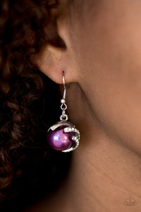 Earrings Fish Hook,Purple,What You SEA Is What You Get Purple ✧ Earrings