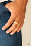 Sideswiped Gold ✧ Ring Men's Ring