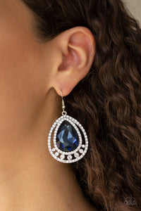 Blue,Earrings Fish Hook,All Rise For Her Majesty Blue ✧ Earrings