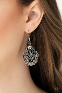 Earrings Fish Hook,Silver,Chime Chic Silver ✧ Earrings