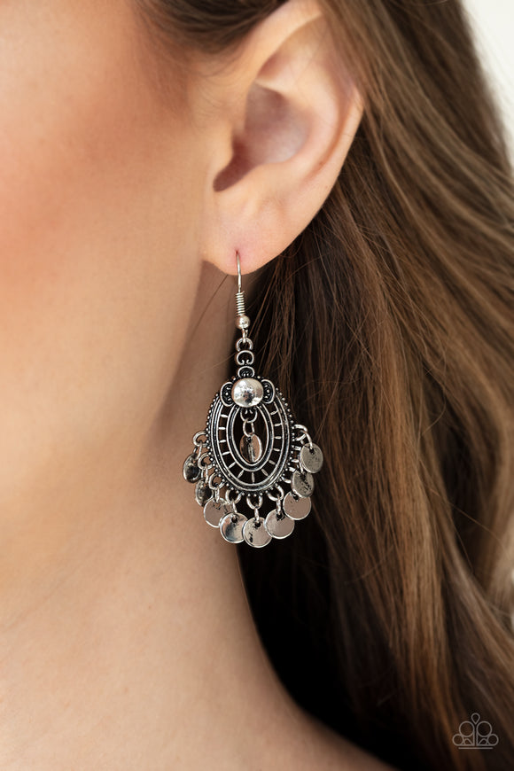 Chime Chic Silver ✧ Earrings Earrings