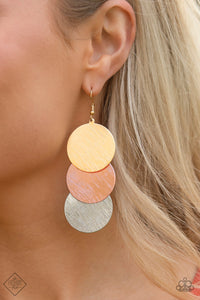 Earrings Fish Hook,Multi-Colored,Sunset Sightings,Dream Sheen Multi ✧ Earrings