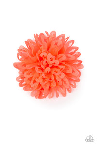 Blossom Clip,Orange,Floral Flirt Orange ✧ Blossom Hair Clip