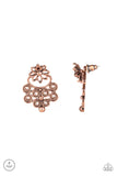Garden Spindrift Copper ✧ Post Jacket Earrings Post Jacket Earrings