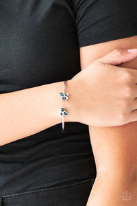 Blue,Bracelet Cuff,Going For Glitter Blue  ✧ Bracelet