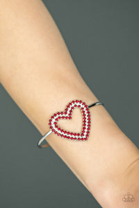 Bracelet Cuff,Hearts,Mother,Red,Valentine's Day,Heart Opener Red  ✧ Bracelet