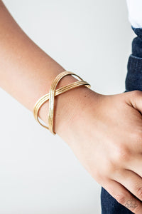 Bracelet Cuff,Gold,Infinitely Iridescent Gold  ✧ Bracelet