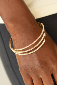 Bracelet Cuff,Gold,Iridescently Infatuated Gold  ✧ Bracelet