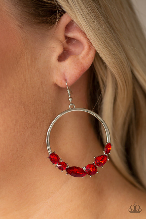 Legendary Luminescence Red ✧ Earrings Earrings