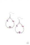 Lotus Ice Purple ✧ Earrings Earrings